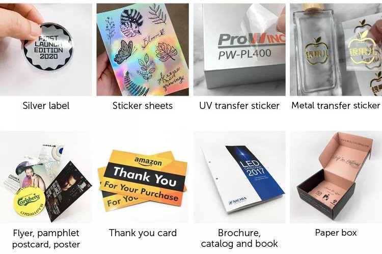 custom different type stickers