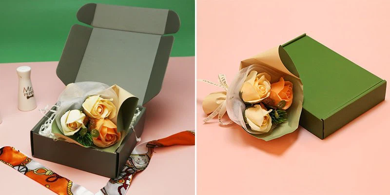 Flower shipping box