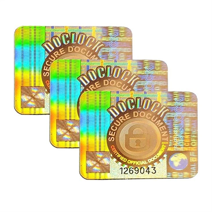 3D Laser Stickers